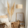 Naturalna lampa wisząca rattanowa E27 Boho Mampa