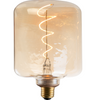 Żarówka dekoracyjna LED E27 FILAMENT JP142 4W Vintage Amber duża 