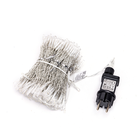 Kurtynka świetlna 300 LED barwa zimna 6500k IP44 3mx3m