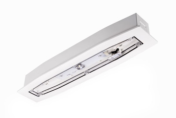 Oprawa sieciowo-awaryjna podtynkowa SUPREMA SC 250 M 3H CT IP54 PT / soczewka korytarzowa / 94758