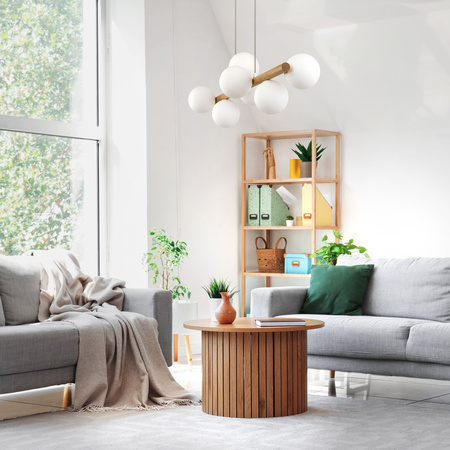 Lampa wisząca ESTERA Wood 7xG9