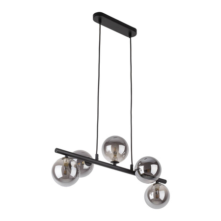 Lampa wisząca ESTERA Black 5xG9