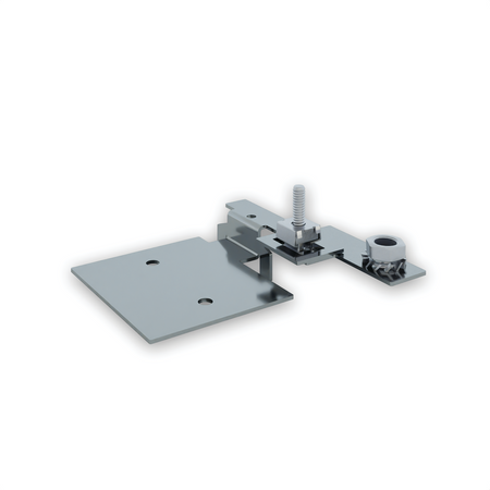 Kluś Mocownik DS, srebrny, stal nierdzewna