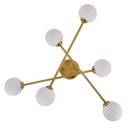 Light prestige Dorado 6 plafon złoty LP-002/6C