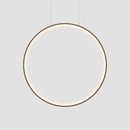 Lampa wisząca Mirror czarna LED CCT