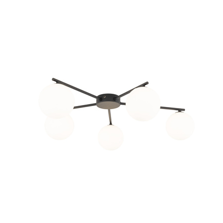 Lampa sufitowa ELTON BLACK 5xG9
