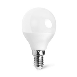 Żarówka led kulka G45 E14 3W 6400K mała zimna