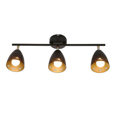 Lampa sufitowa 3xE14 70cm COTY 93-67173 LISTWA CZARNY