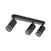 Lampa sufitowa JET Black 3xGU10