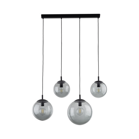 Lampa wisząca ESME Graphite 4xE27 listwa