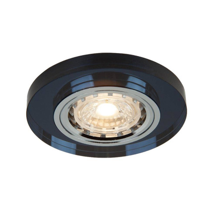 Oprawa OZZO VIDI 11G-B/CH okrągła czarna stała szkło