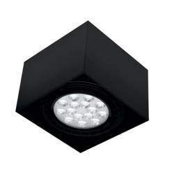 Oprawa OZZO n/t Axel111S-BL AR111 GU10 kwadratowa czarna