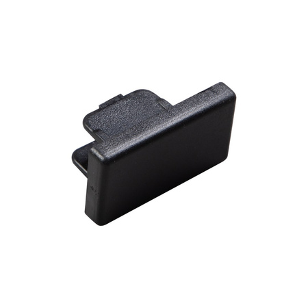 Zasilanie + Zaślepka Do Szynoprzewodu Czarny 1-Obwodowy