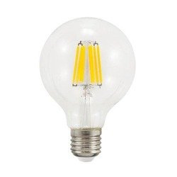 Żarówka LED dekoracyjna Filament E27 7W G80 ciepła 3000K