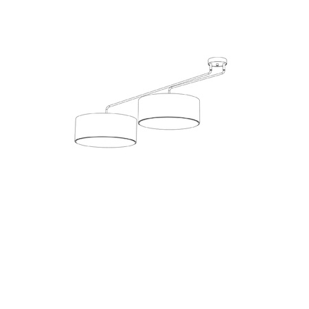 Nowodvorski Lampa sufitowa czarna FALCON