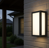 Kinkiet ogrodowy LED 10W oprawa elewacyjna Entara 4000K IP54 czarny