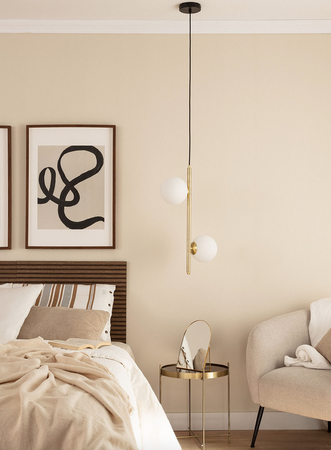 Lampa Wisząca Moonlight podwójna 2xE14