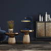 Lampka biurkowa FELIX NAVY BLUE/GOLD 1xE27