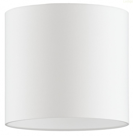 Abażur walec Oro Deluxe biały 20cm E27