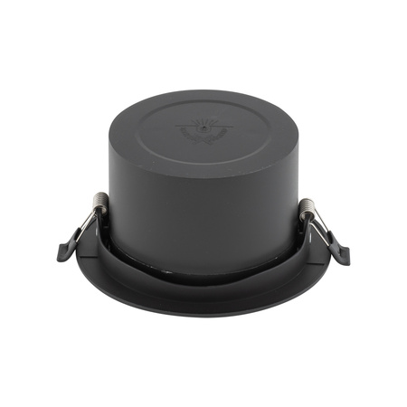 Oczko sufitowe podtynkowe EGINA LED 15W 1100lm 3000K czarny Nowodvorski Lighting 10557