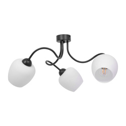 Lampa sufitowa z kloszami w kształcie kielichów K-5185 z serii BELLA