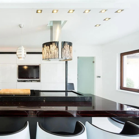 Oprawa Wpuszczana V-TAC GU10 Kwadratowa Biała Ramka, Odbłyśnik Chrom VT-890