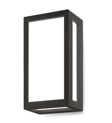 Kinkiet ogrodowy LED 10W oprawa elewacyjna Entara 4000K IP54 czarny