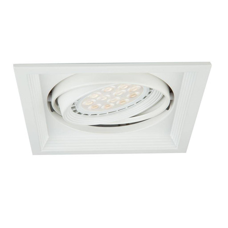 Oprawa OZZO VITO 221-WH AR111 kwadrat biała