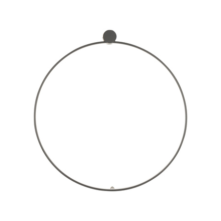 Kinkiet/lampa sufitowa CIRCOLO LED M 21W  4000K 60cm czarny Nowodvorski 10865