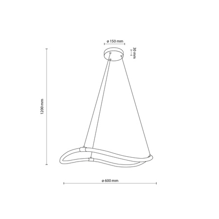 KAWES LAMPA LED WISZĄCA
