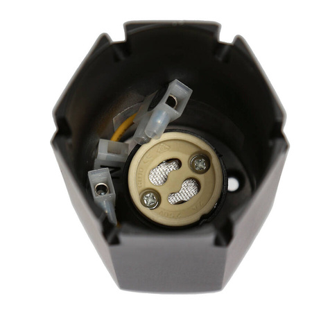 Oprawa sufitowa natynkowa czarna Tuba 2282831