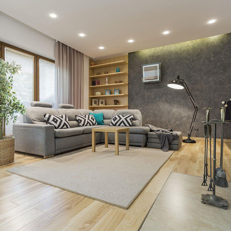 Oczko V-TAC GU10 Hoyne Comb Aluminium Kwadrat Czarne VT-9001SQ