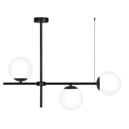 Niesymetryczna lampa sufitowa z kulistymi kloszami K-4735 serii VUELTA