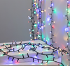 Lampki choinkowe  LED Girlanda świetlna czarna 35m długa IP44 RGB