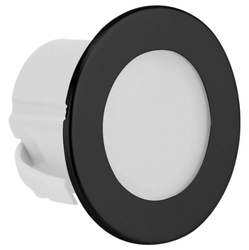 Oprawa schodowa LED 1,2W Barwa Neutralna 4000K 230V czarna