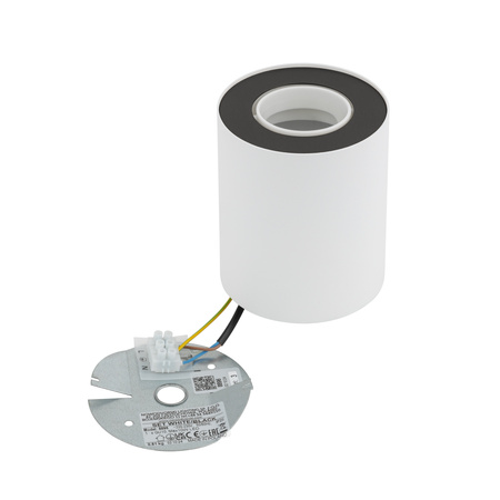 Nowodvorski Lampa punktowa natynkowa biała tuba SET