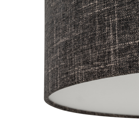 Lampa sufitowa AMARELA M czarny melanż tkanina 50cm Nowodvorski 11658