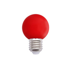 Lampa LED kolor RED  E27 2W