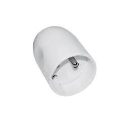 Gniazdo proste Z/U X1 16A Białe ELEKTRO