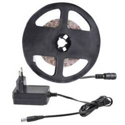 Zestaw: Taśma LED 12V 2m IP65 4000K 18W z zasilaczem