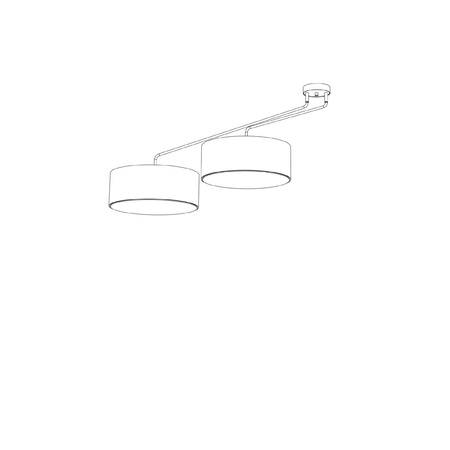 Nowodvorski Lampa sufitowa czarna FALCON