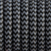 Przewód w oplocie kabel dekoracyjny ZEBRA 2x0,75