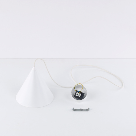Lampa wisząca CONO White 1xE27 S