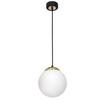 Lampa wisząca SPARTA WHITE / GOLD 1xE27
