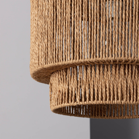 Naturalna lampa wisząca E27 Boho Neka