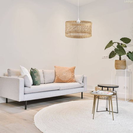Lampa wisząca BOHO Africa trawa morska walec 30cm