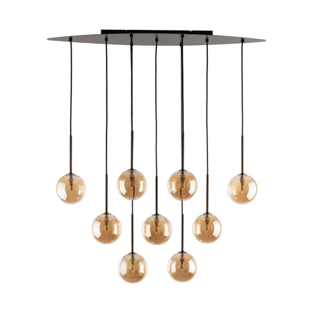 Lampa sufitowa ESTERA Brown 9xG9