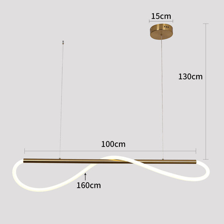 Light prestige Meleca wisząca S czarna CCT LP-2345/1P S BK CCT