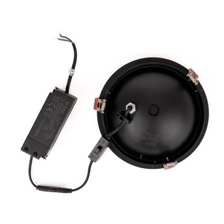 Oprawa V-TAC LED Uchylny Downlight 30W LED COB CRI90+ CCT Czarna VT-2532 3000K-4000K-6400K 2500lm