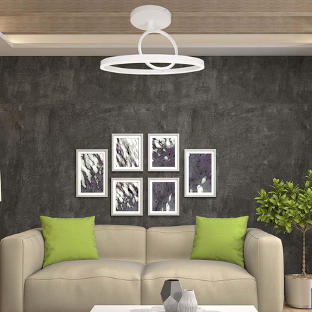 Oprawa Sufitowa V-TAC LED 37W Biała VT-7907 4000K 4000lm